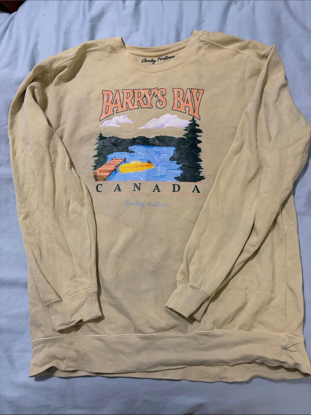 Barry’s Bay Canada Carley Fortune Merch Medium Sweatshirt
